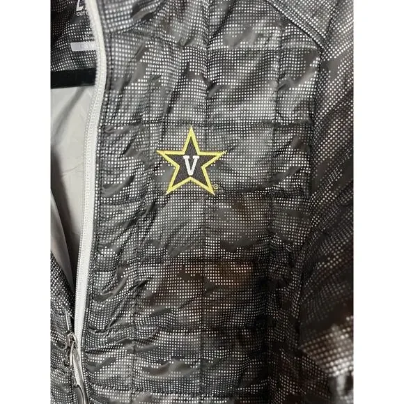 Vanderbilt Lightweight Cutter & Buck Women’s Down Quilted Puffer Camo Coat Small - Picture 3 of 4